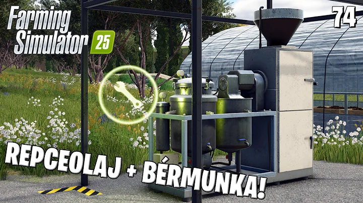 FARMING SIMULATOR 25 LIVE #74 - Feldolgozás + bérmunka = Új géppark! 🚜 | ETRURIA #4