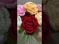Beautiful Crochet Flower Bouquet 🌷 Handmade Gift IdeaCrochet Flowers Bouquet 💐 Easy Handmade Craft