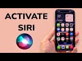 How To Activate Siri Or Hey Siri On iPhone 17 / 17 Pro / 17 Pro Max / 17 Air