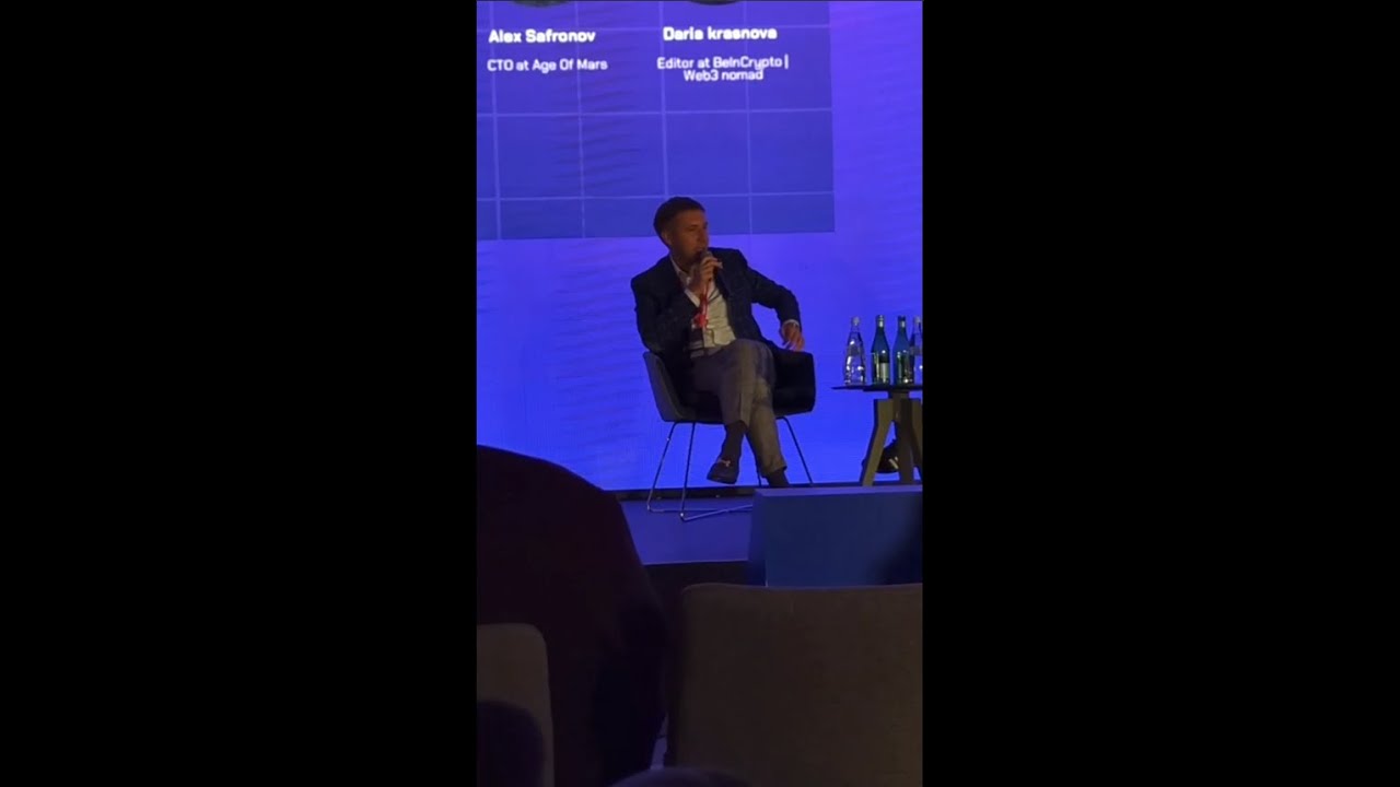 DeGameFi Conference 2023 /Aleksandr Safronov СТО Age of Mars