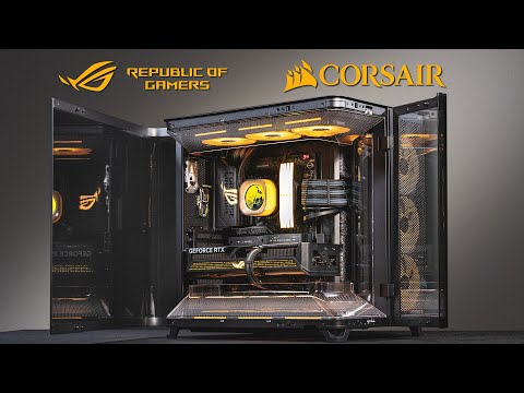 Triple-chamber Gaming PC Build | ASUS RTX 5070Ti + Ryzen 7 9800X3D + Corsair AIR 5400 thumbnail