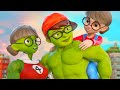 The Unstable Trip of Nick Hulk&#39;s Family - Scary Teacher 3D Hero War Zombie