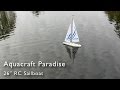 Aquacraft Paradise 26" RC Sailboat - Maiden Voyage