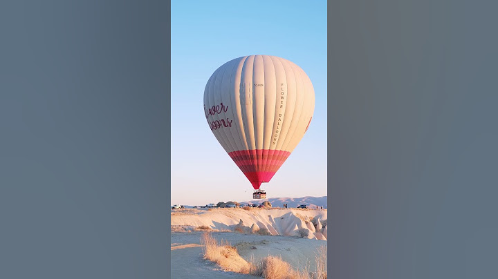 FLOATING HOT AIR BALLOON #ibelieveicanfly #shortsfeed #shortvideo