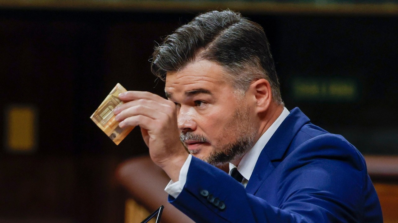 Rufián, a Nogueras: “Visca Catalunya lliure de vostès”