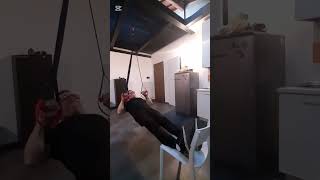 Flexiones australianas agarre prono💪🏋‍♂️#shorts #viralshorts #fitness #motivation #power