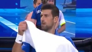 Novak Djokovic screams 'shut the f*** up' at Australian Open spectator as anger boils over