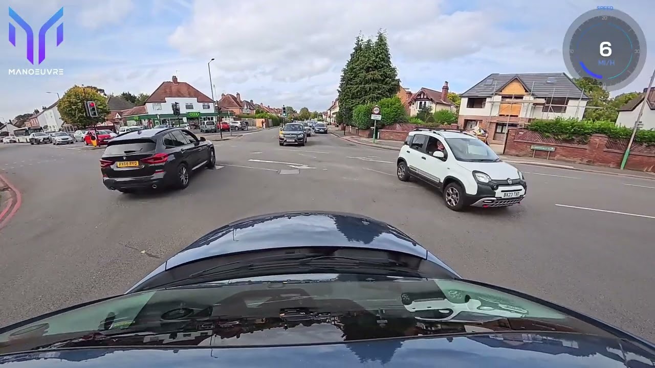 Shirley (Birmingham) Driving Test Area Overview