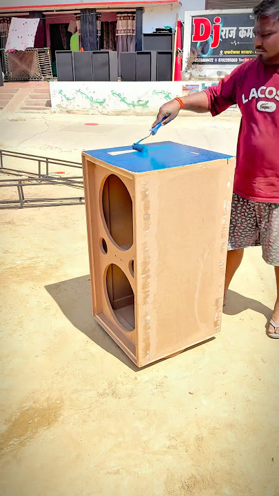 Dj Box paint Dj Raj Kamal Basti