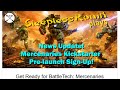 Mercenaries Kickstarter Prelaunch Sign Up Open - A Battletech News Update with SleeplessRonin Plays