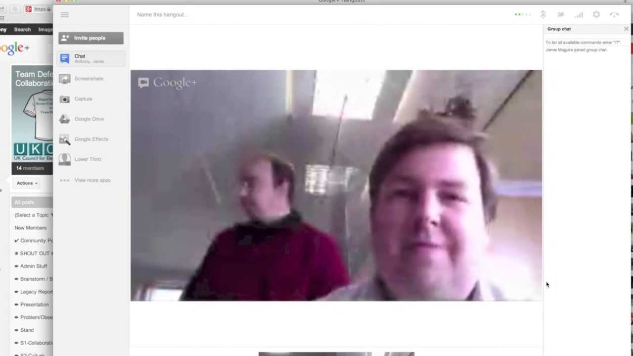 Using Google+ in Digital Natives Study into Collaboration 2020