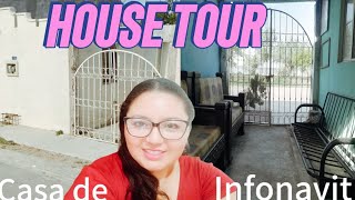 HOUSE TOUR CASA DE INFONAVIT/RECORRIDO ANTES DE NUEVOS PROYECTOS