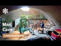 Veteran coder builds stonecovered dome home into texas hill