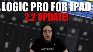 Let&#39;s Explore the New Logic Pro for iPad 2.2 Update - How To App on iOS! - EP 1684 S13
