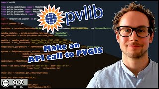 pvlib python 09: iotools for retrieving PVGIS data screenshot 3