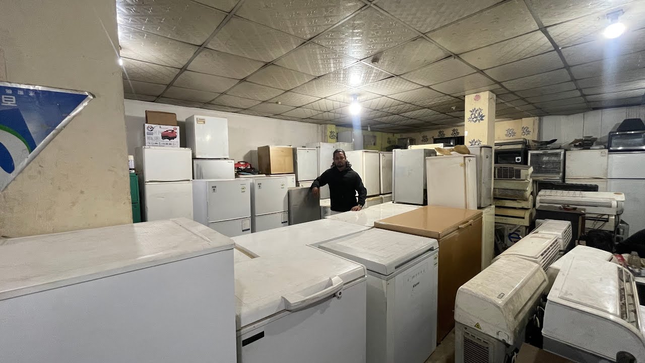 এক্কেবারে অরিজিনাল জাহাজের ফ্রিজ, ওয়াশিং মেশিন, এসি #home #shipbreaking 