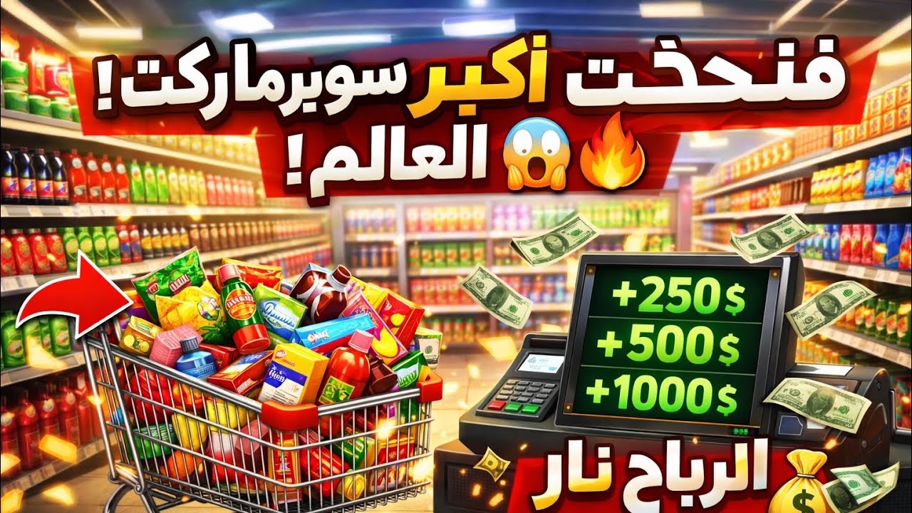 فتحت أكبر سوبرماركت في العالم 😱🔥