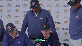 Presidents Cup 2026 Day 1 Pairings Revealed | Thursday Four-Ball Matches