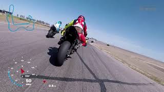 600 race: 2023 AFM Round 2 at Buttonwillow, 600 superbike class