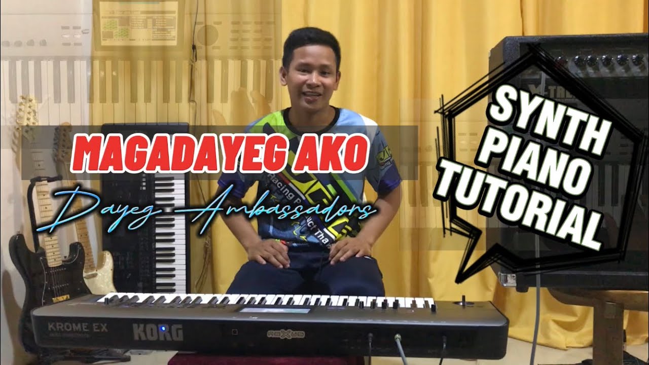 ✅Magadayeg Ako - Synth Piano Tutorial | Dayeg Ambassadors (Intro & Piano Solo)