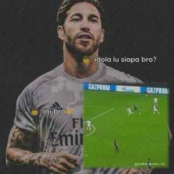 Story'wa bola keren Sergio Ramos 😎