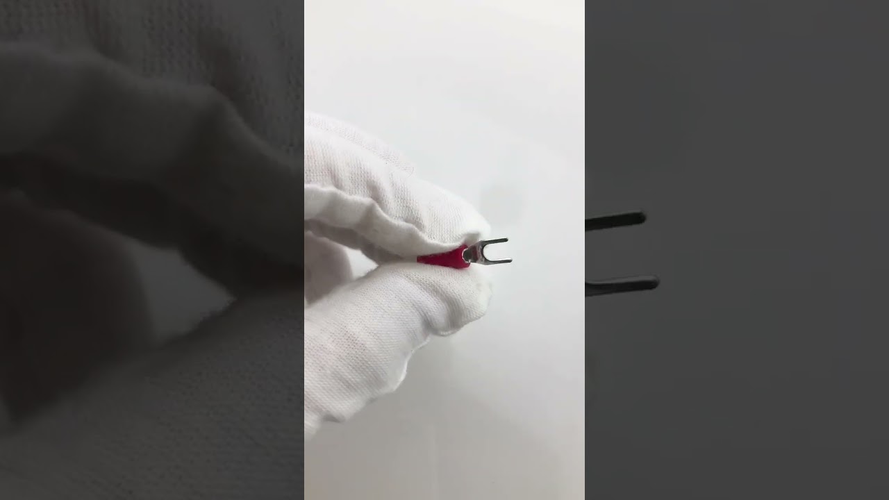 Insulated brass or copper Fork Terminal Y terminal blue Crimp Terminal cold-pressed terminals