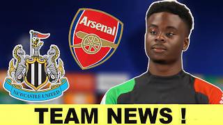 saka Shock Statement Ahead Of Newcastle Clash After Injury Return Timber Latest  Huge Team News