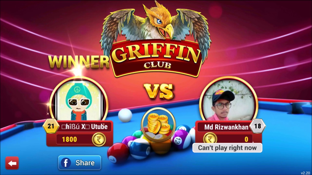 GRIFFIN CLUB WINS - Stick Pool Club | Shibu XD
