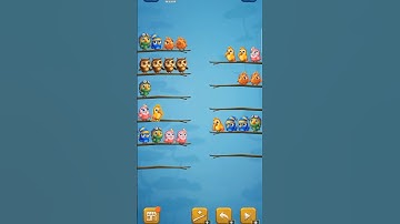 Bird sort puzzle game #viral #likeandsubscribe #youtube #foryou #trendingshorts #ytshorts #games
