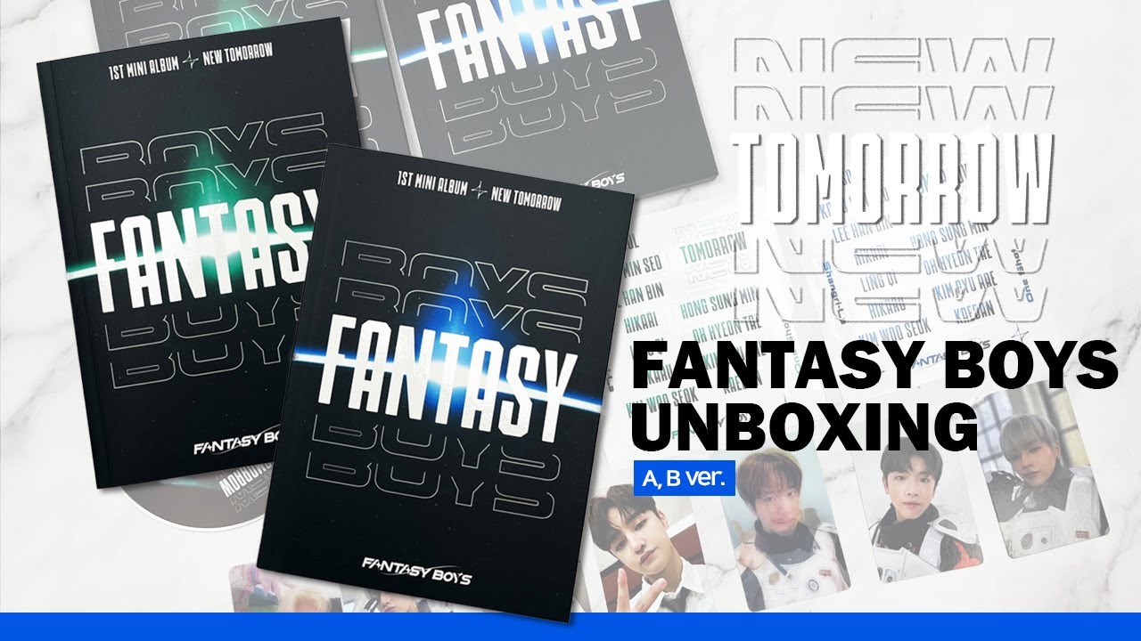 ?UNBOXING? FANTASY BOYS 1st Mini Album 