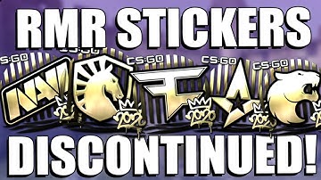 RMR STICKERS ARE GONE! (HUGE PROFIT!) (CSGO INVESTING)