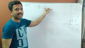 Mechanics-3 (Vertical Elastic string -1)