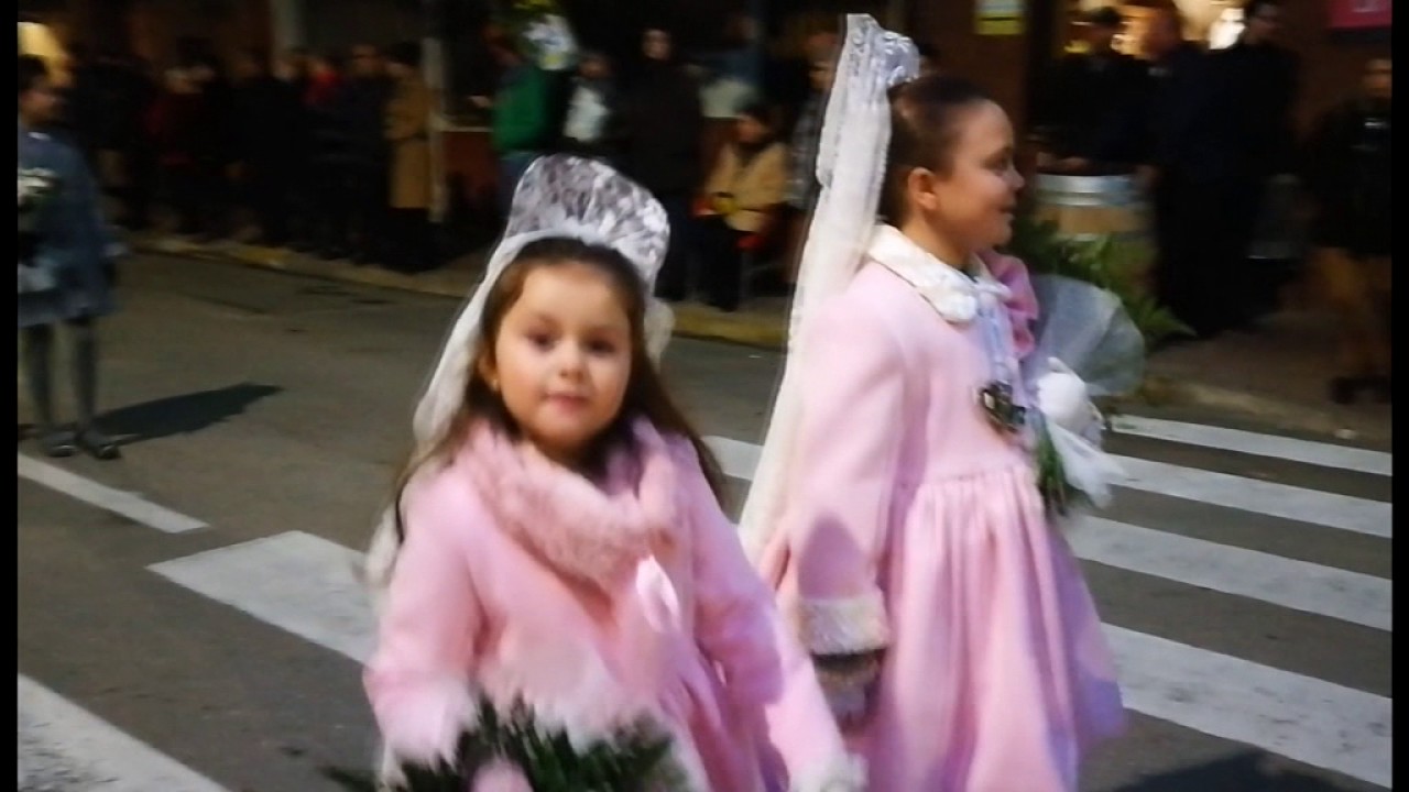 Yecla   procesión ofrenda 1ra Parte  7 Dic  2016