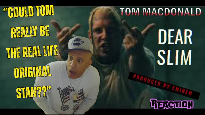 Tom MacDonald - Dear Slim (PRODUCED BY EMINEM) MUSIC REACTION