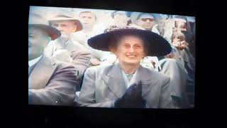 COLORIZED - Hoad Trabert 1953 Davis Cup Highlights