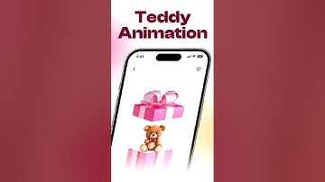 Figma Prototyping Animation | Teddy Gift Packing #figmaanimation #figmaprototype