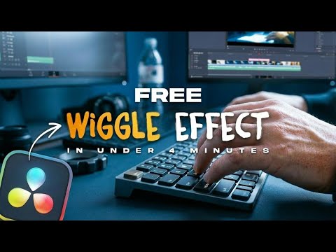 Try Out This FREE Wiggle Text Animation in DaVinci Resolve | FREE & FAST