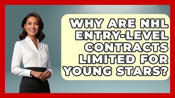 Why Are NHL Entry-level Contracts Limited For Young Stars? - Puck Stats Central