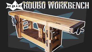 EPIC Roubo Woodworking Workbench Build | Part 3/3 | Finish, Details, Accessories, Hardware