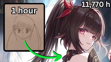 I Drew for 11,770 Hours... Here