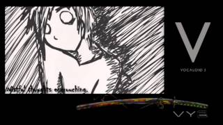 [VY2(V3)] Pitch Black Refrain (Japanese Version) [Vocaloidカバー]+VSQx