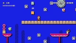 Swim ! : Fish attack by Matthieu - Super Mario Maker - No Commentary 1AC screenshot 3