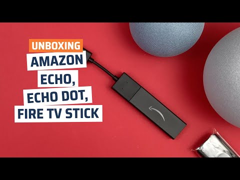 Unboxing  nuevos Amazon Echo  Echo Dot y Fire TV Stick 2020