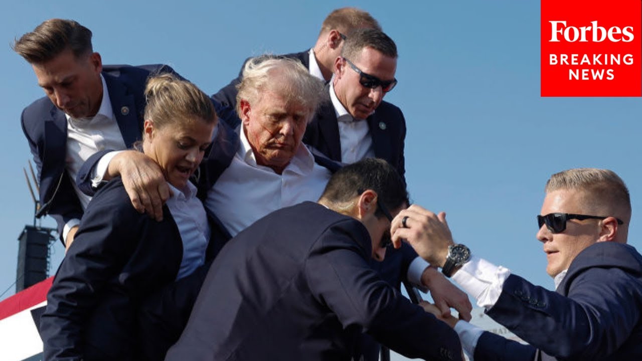 She Was So Brave': Trump Defends Female Secret Service Agent
