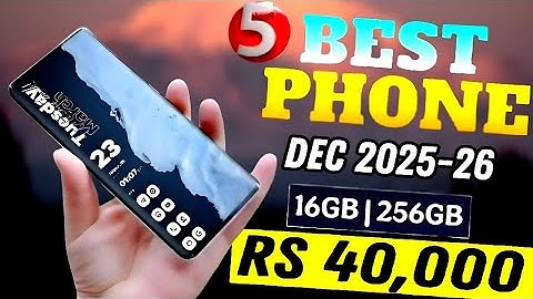 16GB + 256GB | Top 5 Best Smartphone Under 40000 in Pakistan 🇵🇰 December 2025