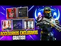 ENTRA YA!! 5 ACCESORIOS *GRATIS Y EXCLUSIVOS* PARA HALO INFINITE!