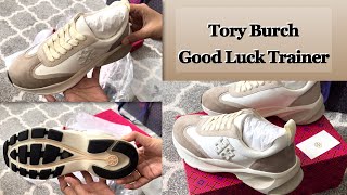 Unboxing Tory Burch Good Luck Trainer Shoes | White / New Ivory / Cerbiatto I Tory Burch Canada