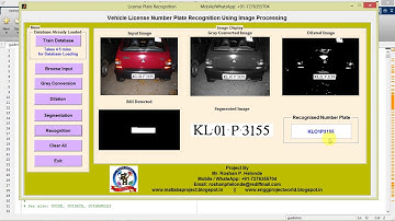 Vehicle Number Plate Recognition Matlab Code Projects