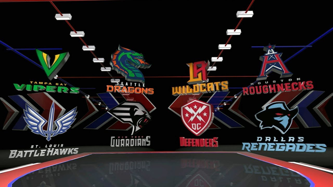 The XFL reveals its new team names and logos