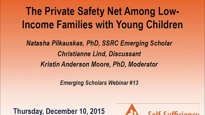The Private Safety Net among Low-Income Families w...